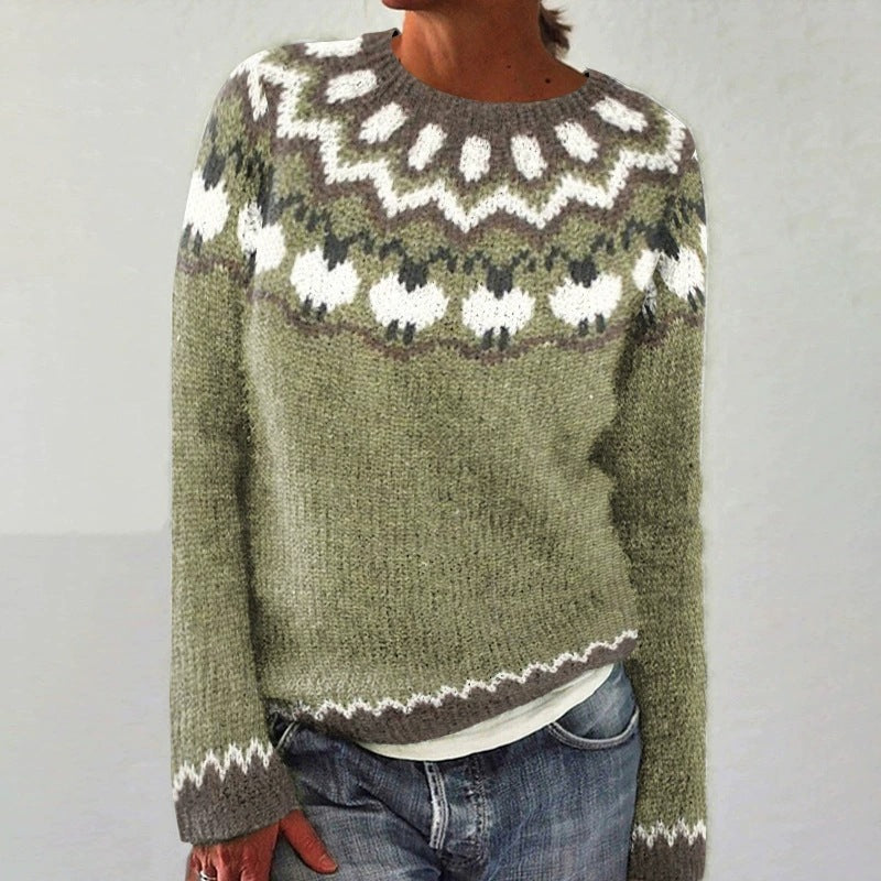 Cloe | Suéter de cuello redondo
