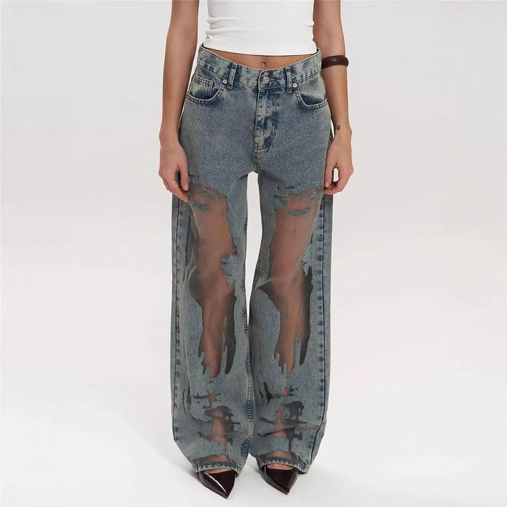 Noir | Retro Straight Pants