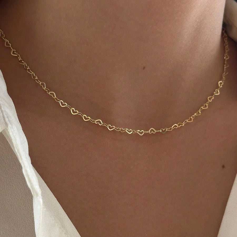Lea | Collana a forma di cuore