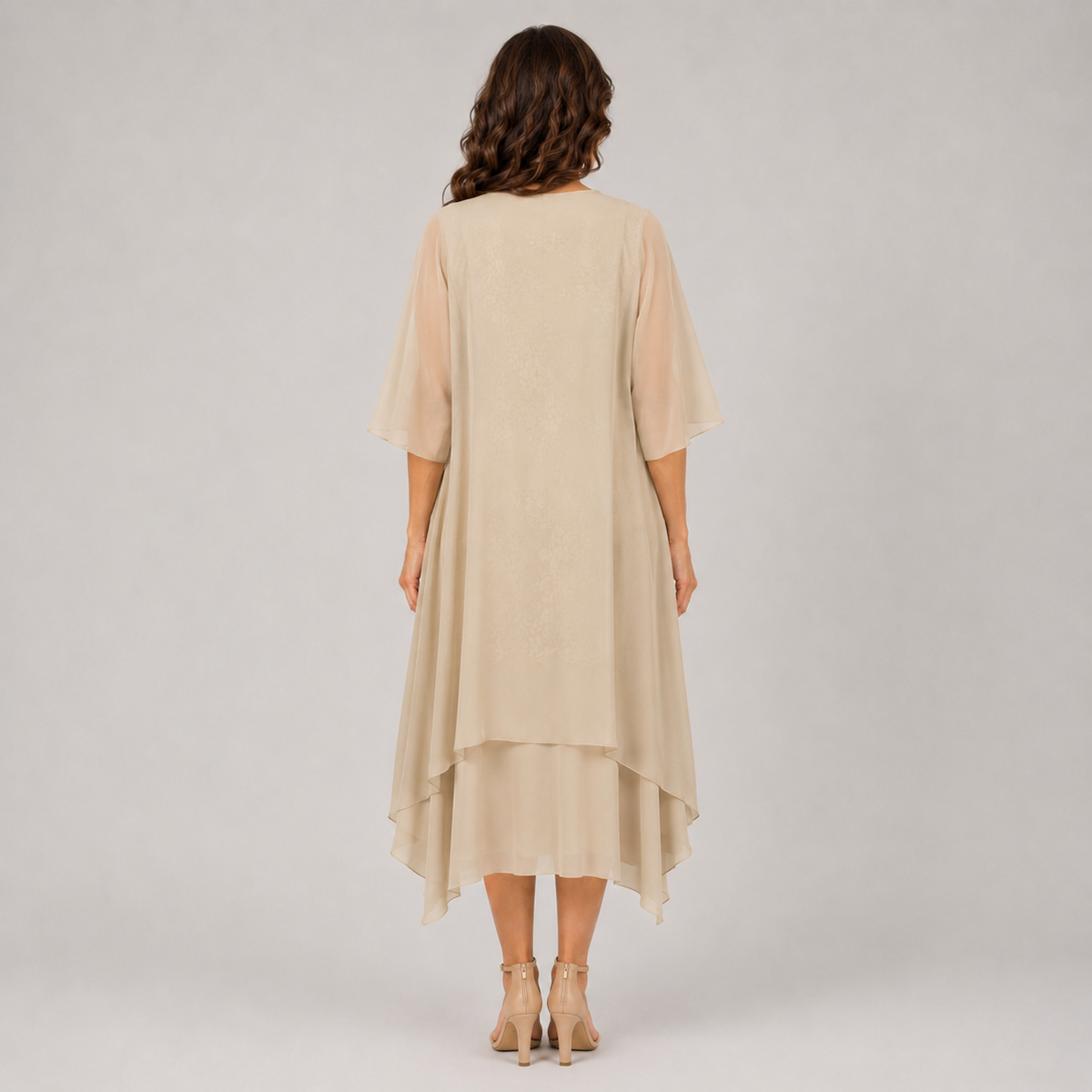 Isabela | Abito elegante a balze