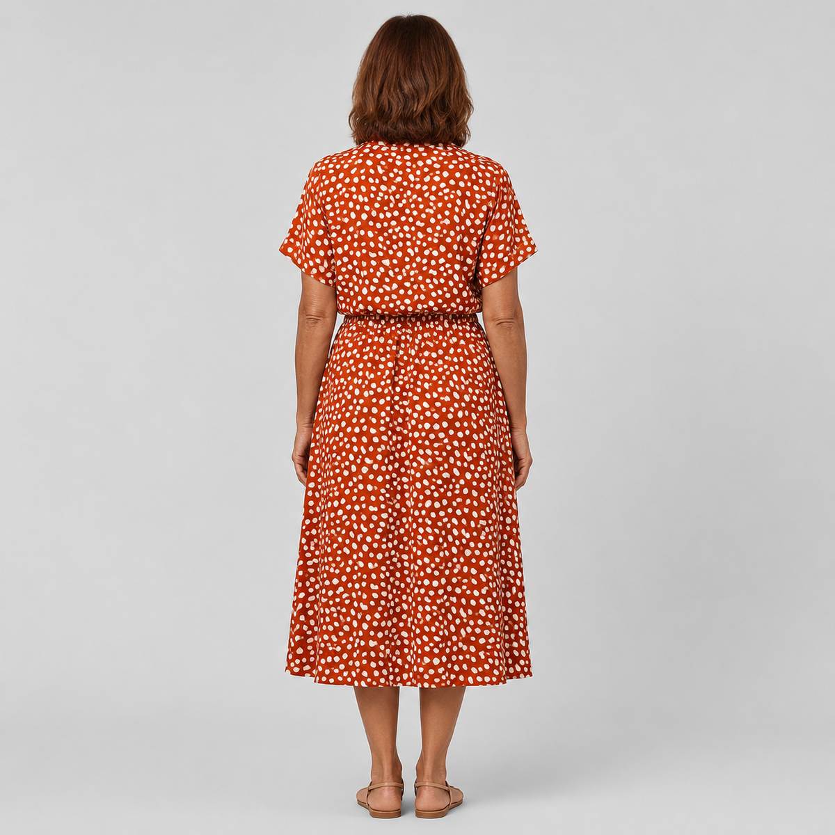 Valentina | Vestito midi a pois