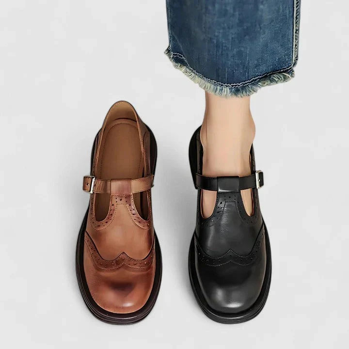 Mariela | Scarpe in Pelle con Fibbia