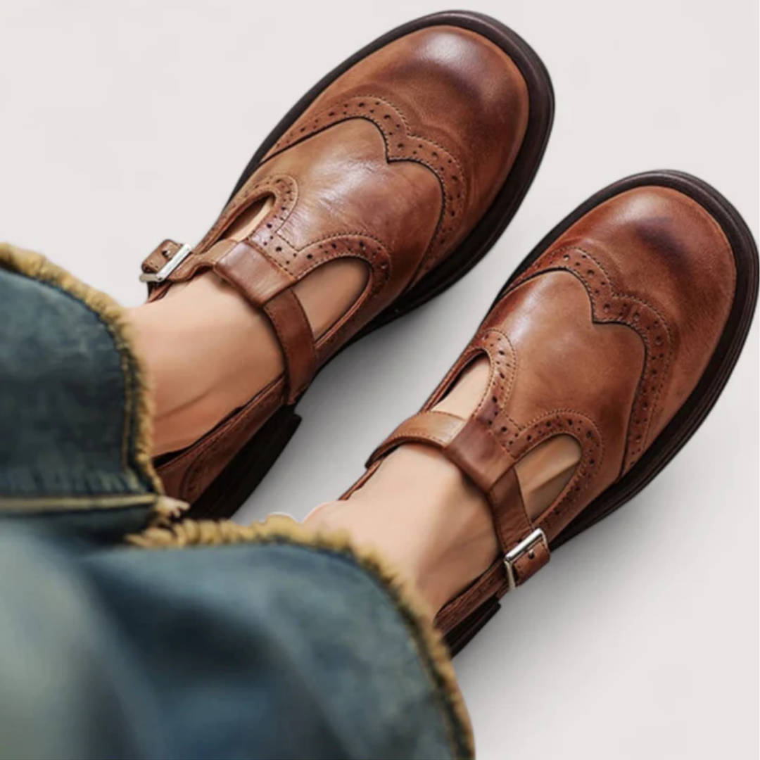 Mariela | Scarpe in Pelle con Fibbia
