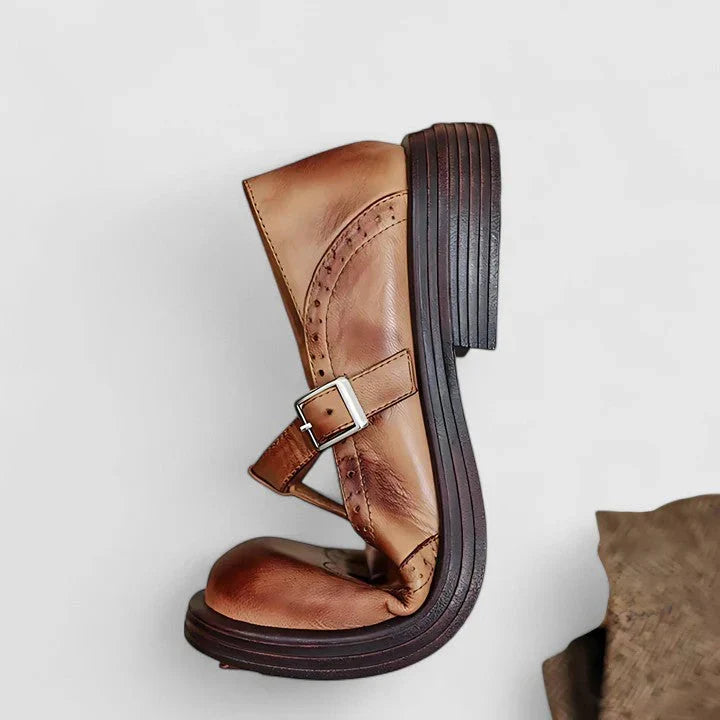 Mariela | Scarpe in Pelle con Fibbia