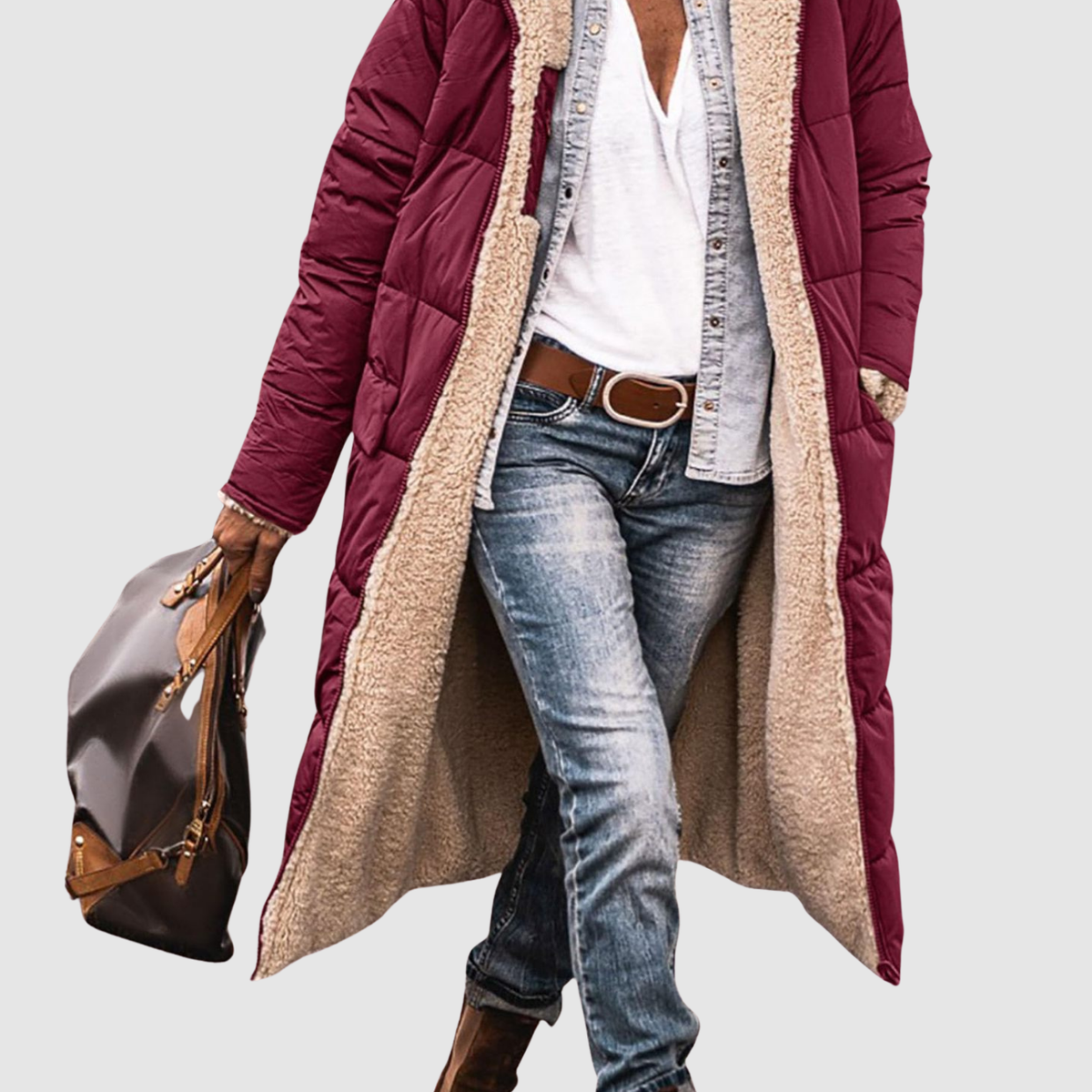 Aven | Cappotto Invernale Lungo