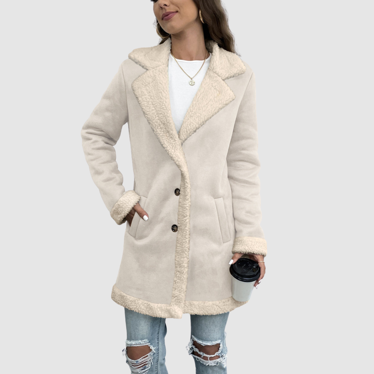 Aven | Elegante Cappotto di Lana