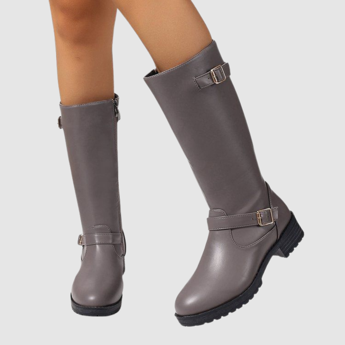 Kaia | Tall Boots With Zippers