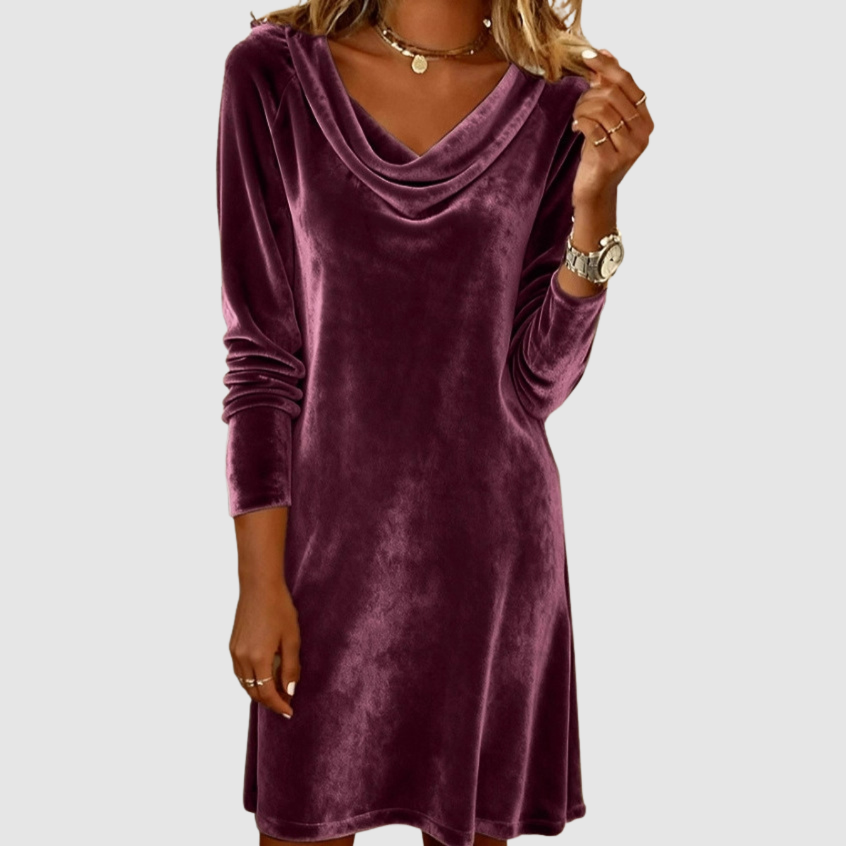 Amora | Abito Elegante in Velluto