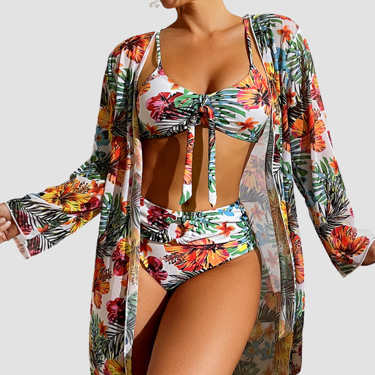 Aurora| Costume da bagno tre pezzi