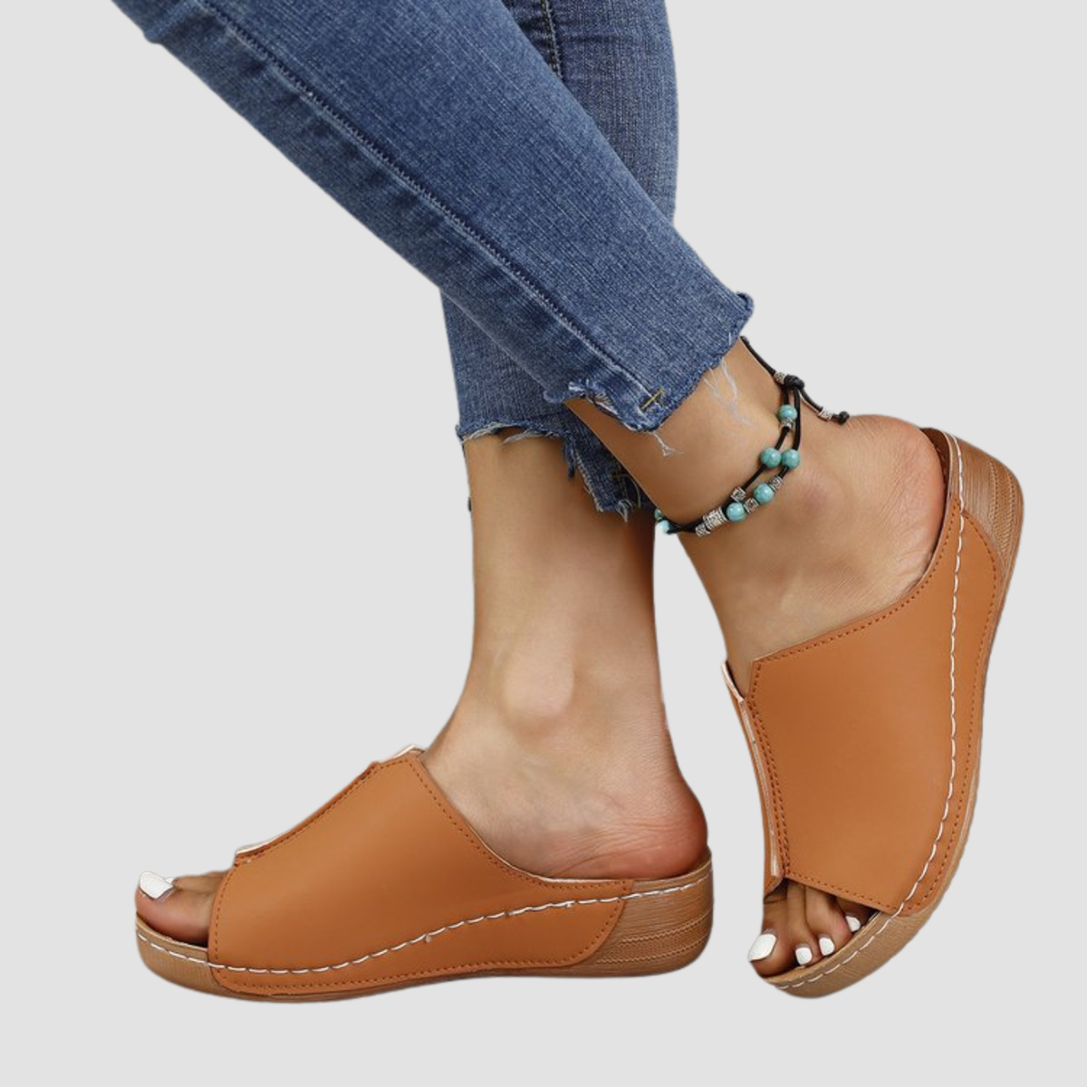 Rhea | Wedge Sandals