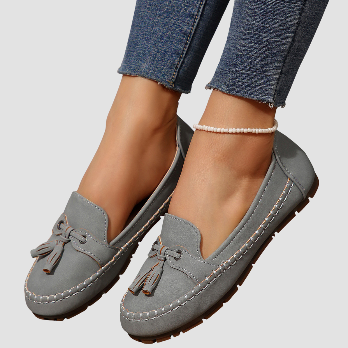 Sara | Round Head Loafers