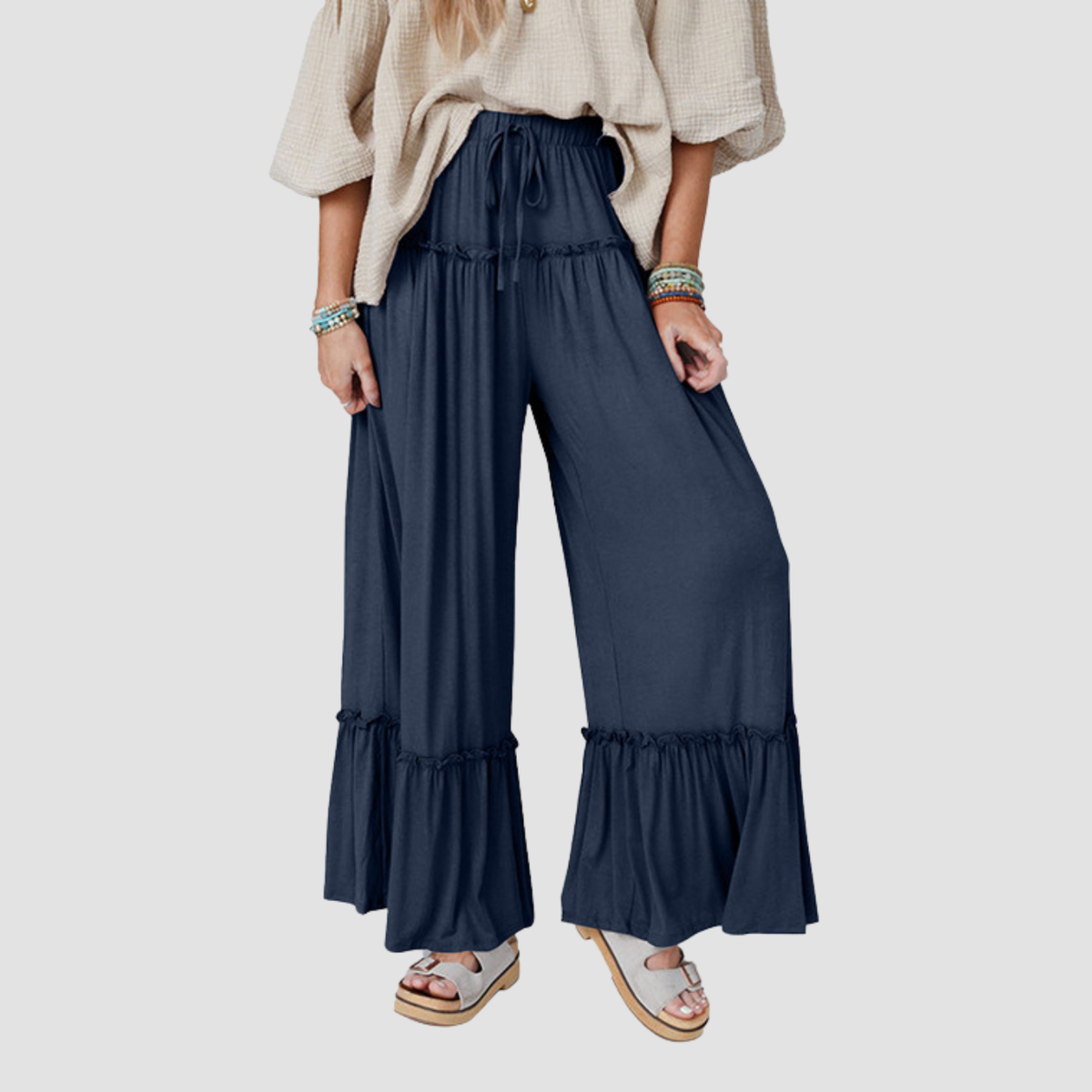 noir | Pantaloni a gamba larga