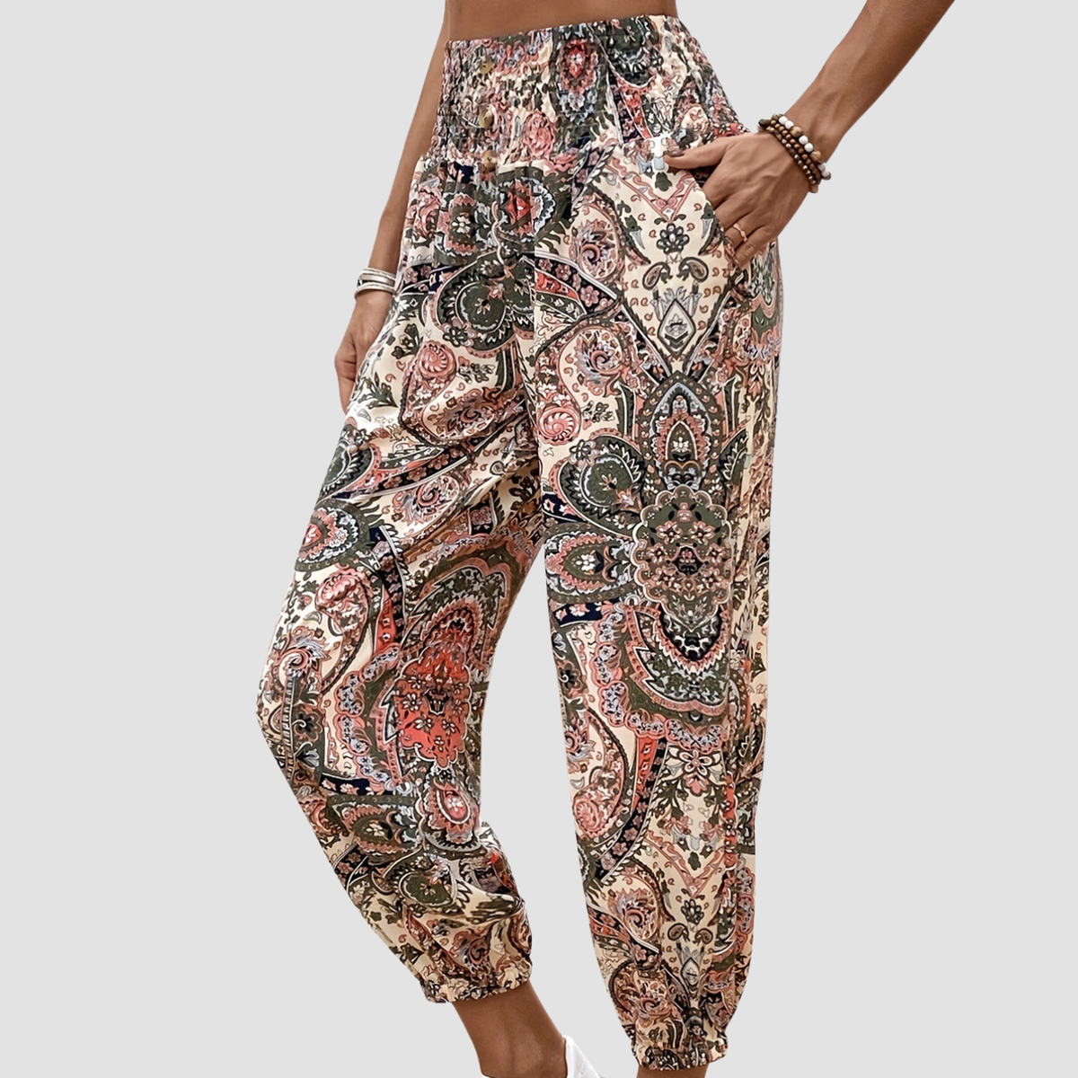 Noir | Pantalones holgados adelgazantes