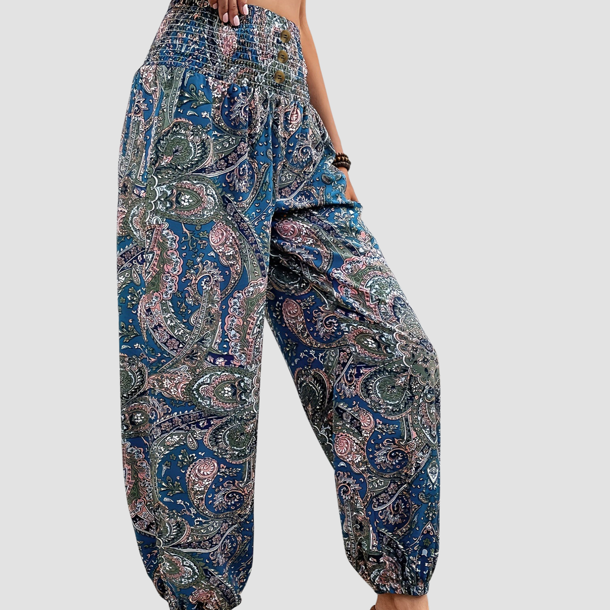 Noir | Pantalones holgados adelgazantes