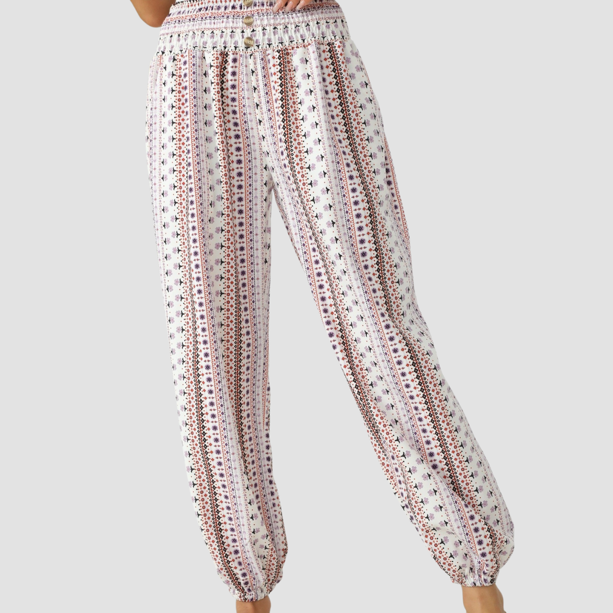 Noir | Pantalones holgados adelgazantes