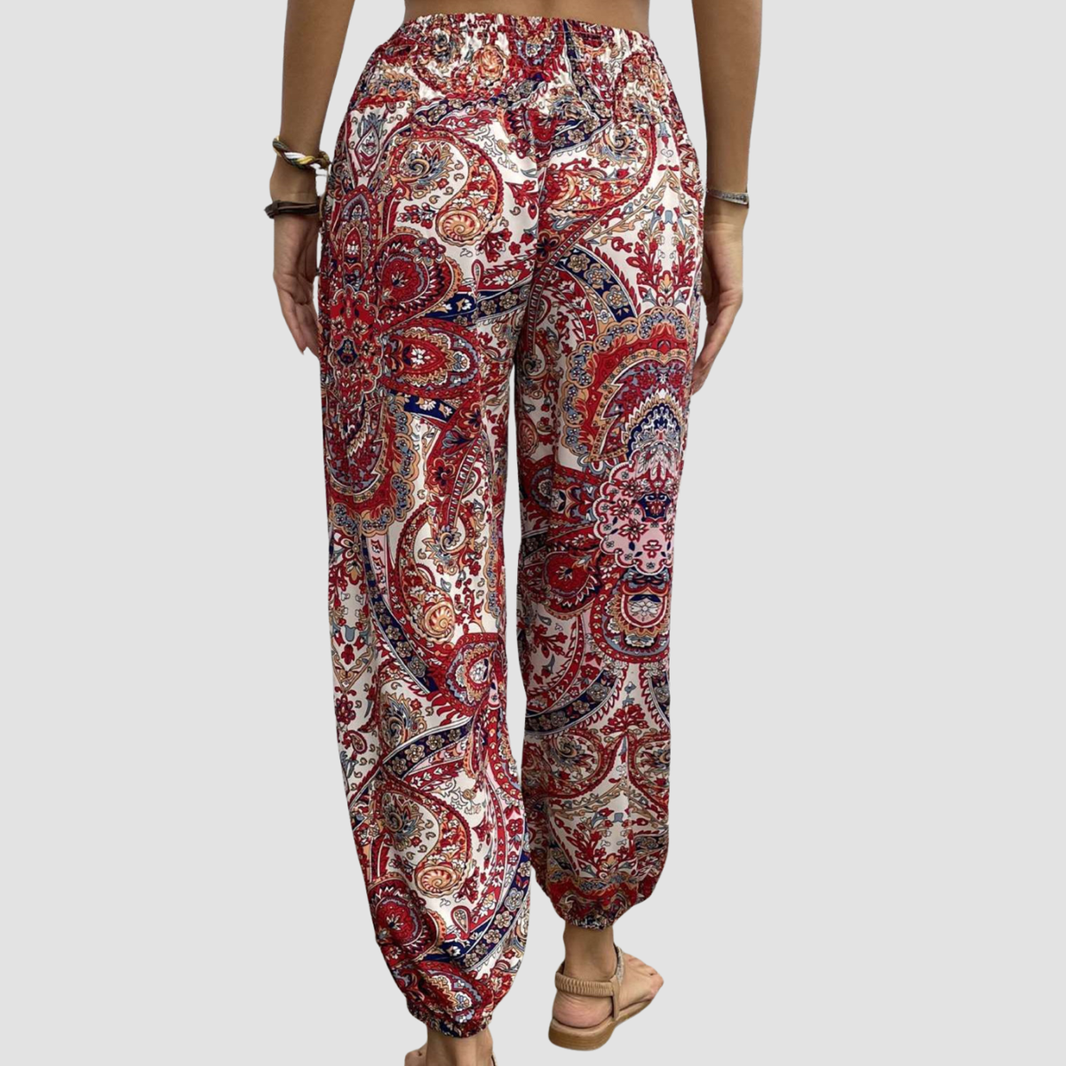 Noir | Pantalones holgados adelgazantes