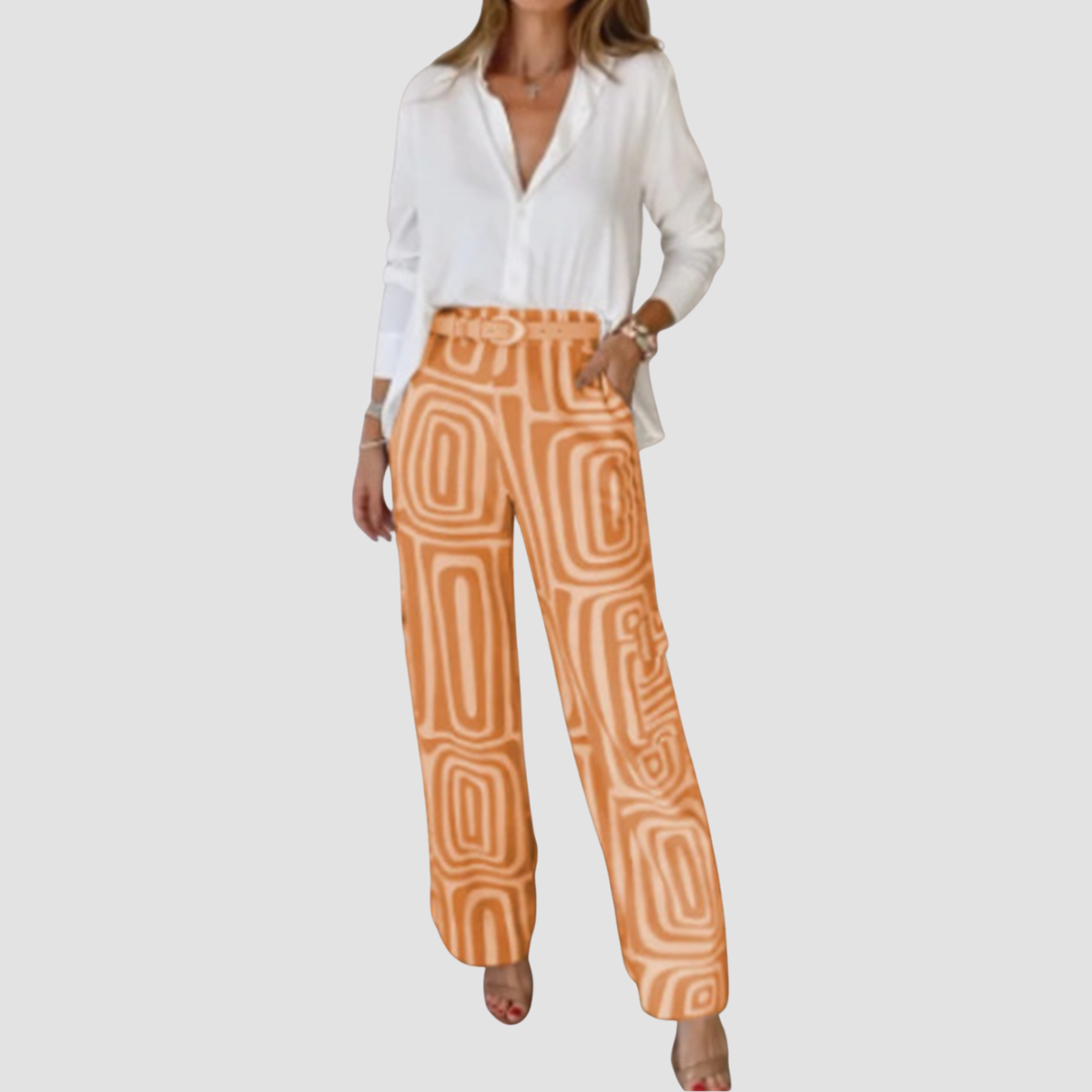 Mira | Completo Pantaloni a Gamba Larga