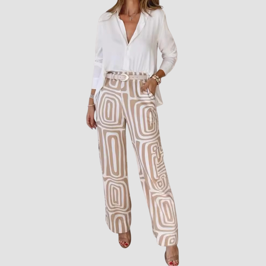 Mira | Completo Pantaloni a Gamba Larga