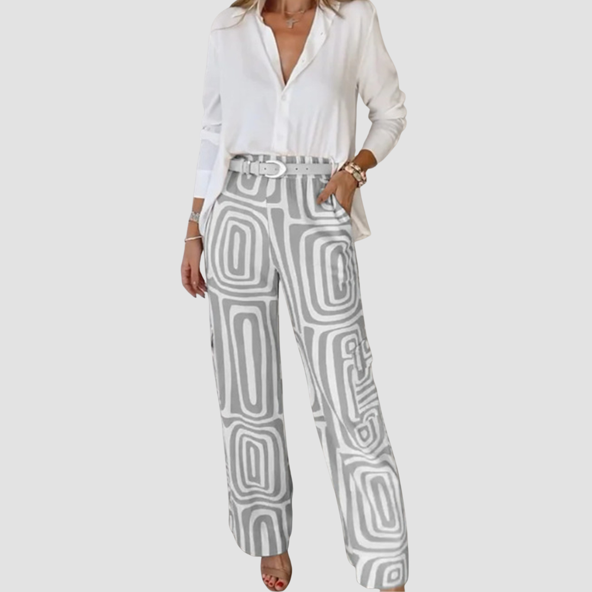 Mira | Completo Pantaloni a Gamba Larga