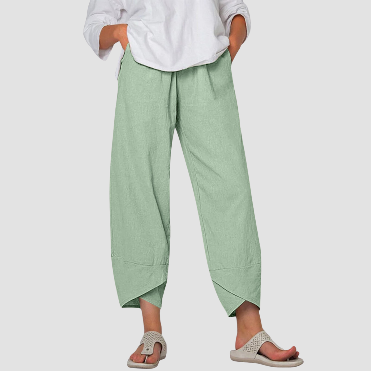 Noir | Wide Leg Pants Loose