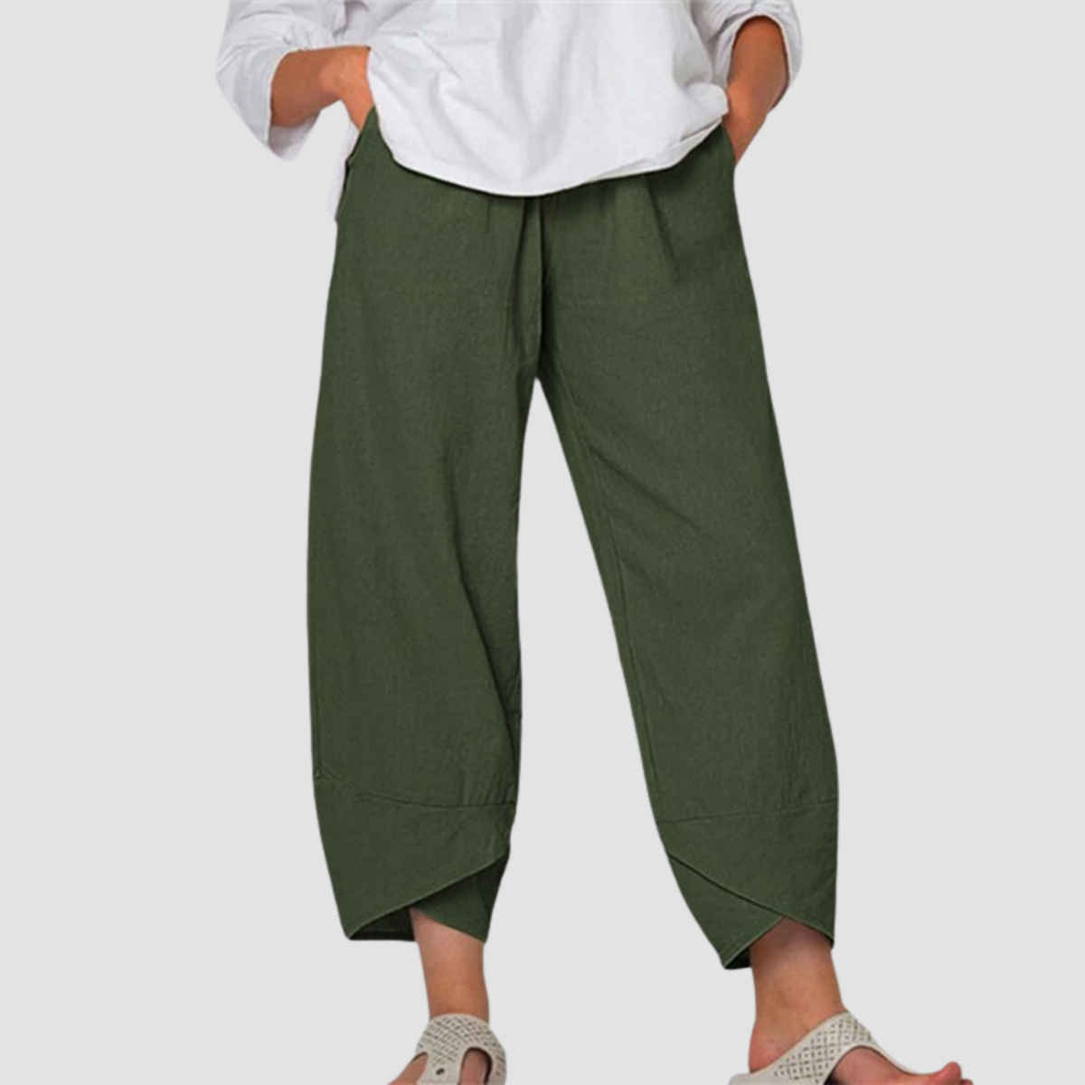 Noir | Wide Leg Pants Loose