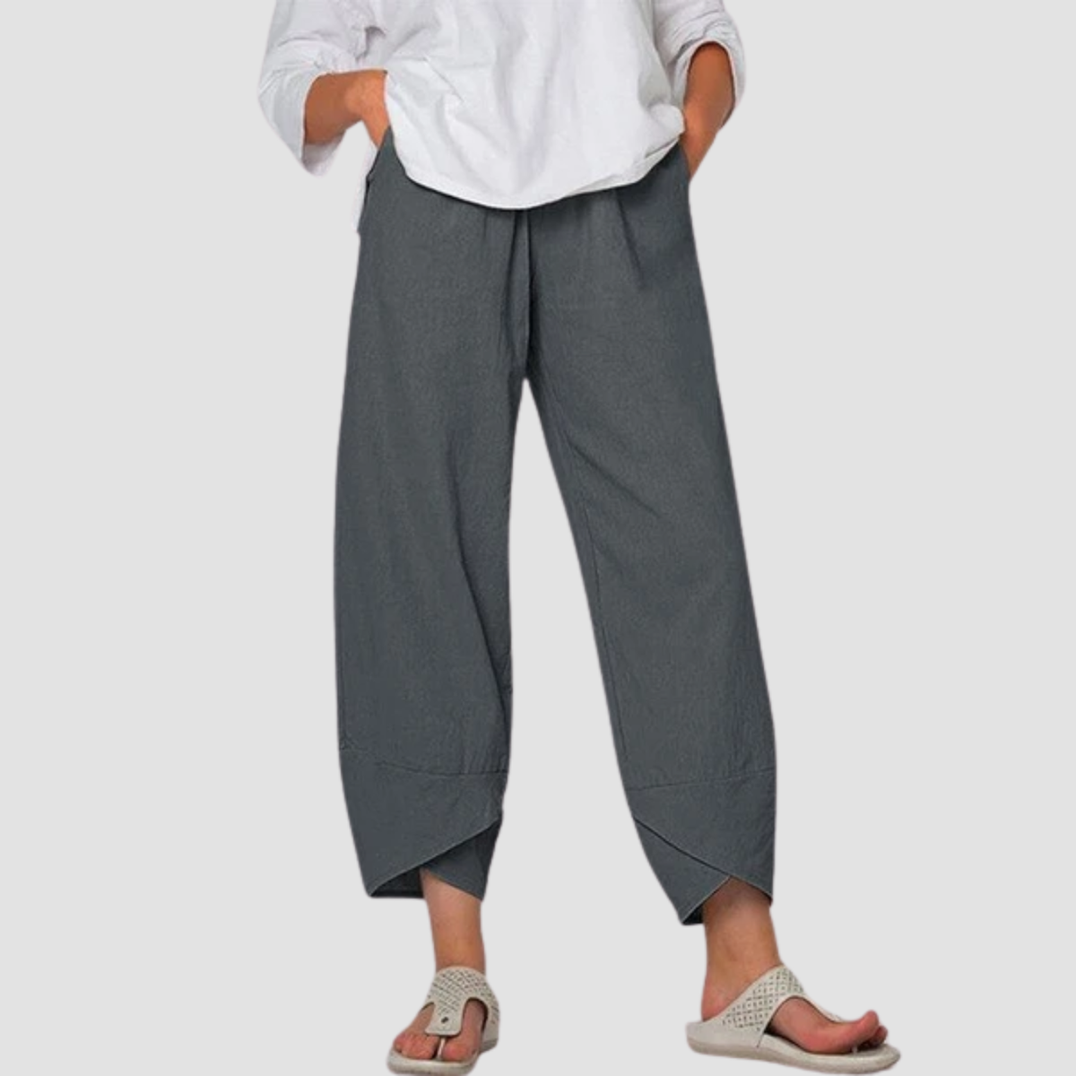 Noir | Wide Leg Pants Loose