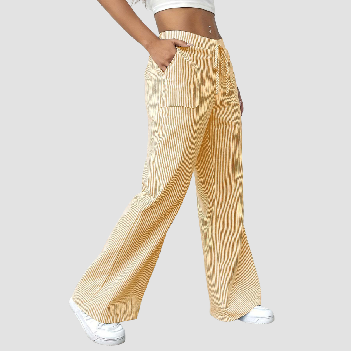Noir | Pantaloni a righe