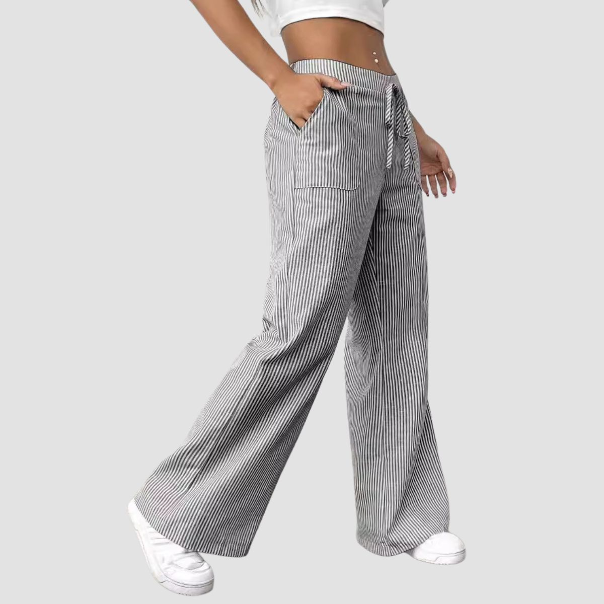 Noir | Pantaloni a righe