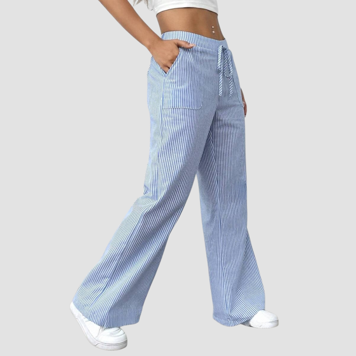 Noir | Pantaloni a righe