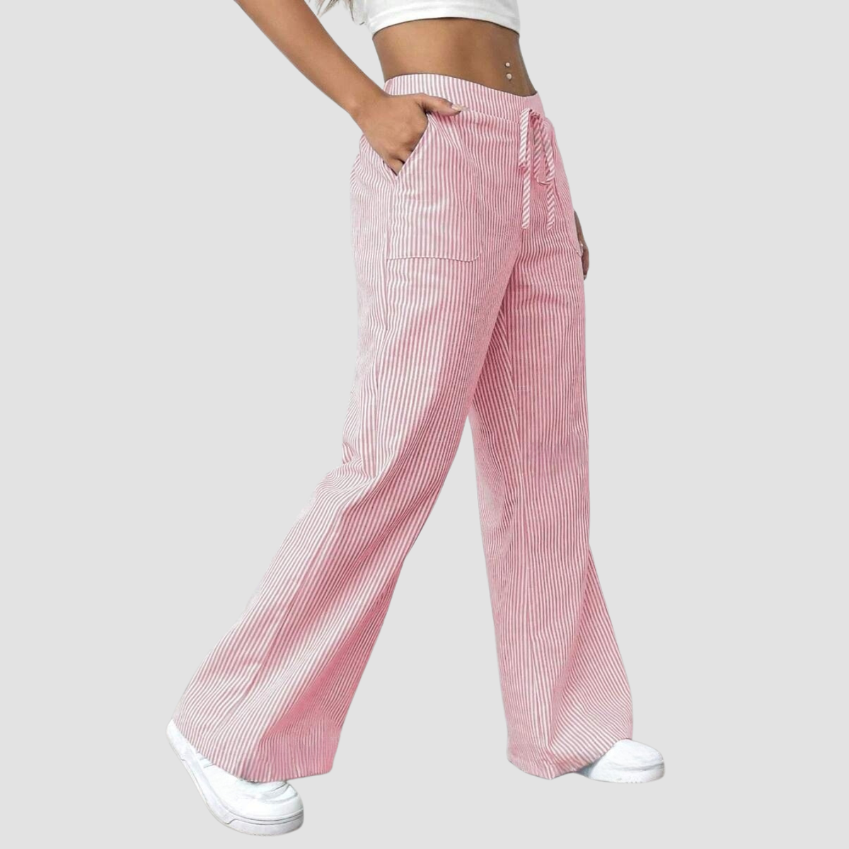Noir | Pantaloni a righe