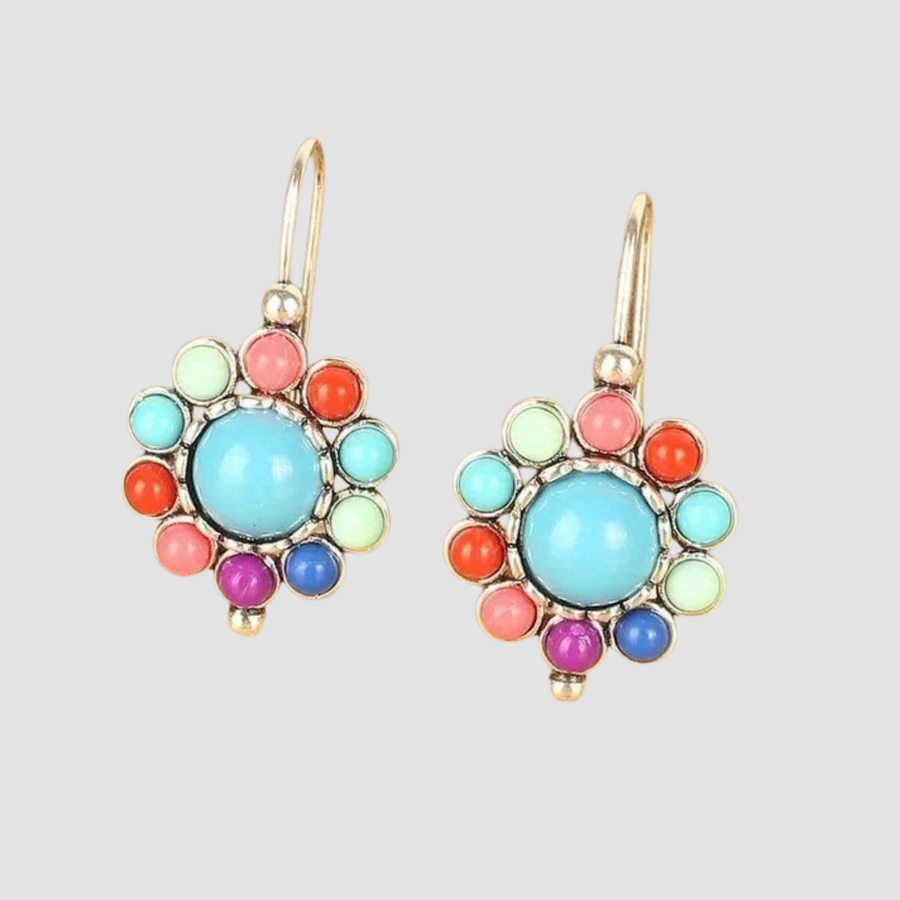 Lea | Orecchini Pendenti Vintage con Gemme