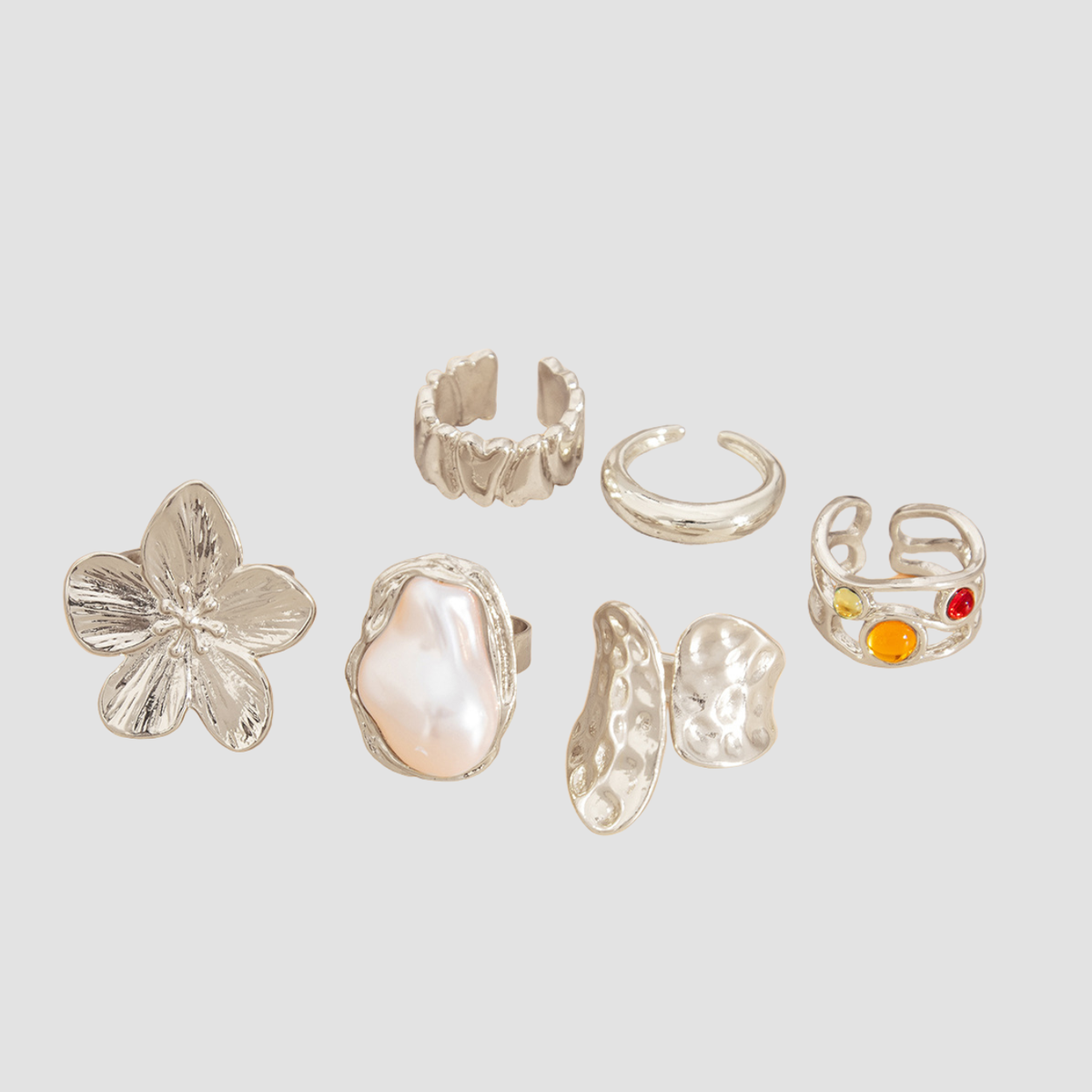 Mara | Anello con perla barocca