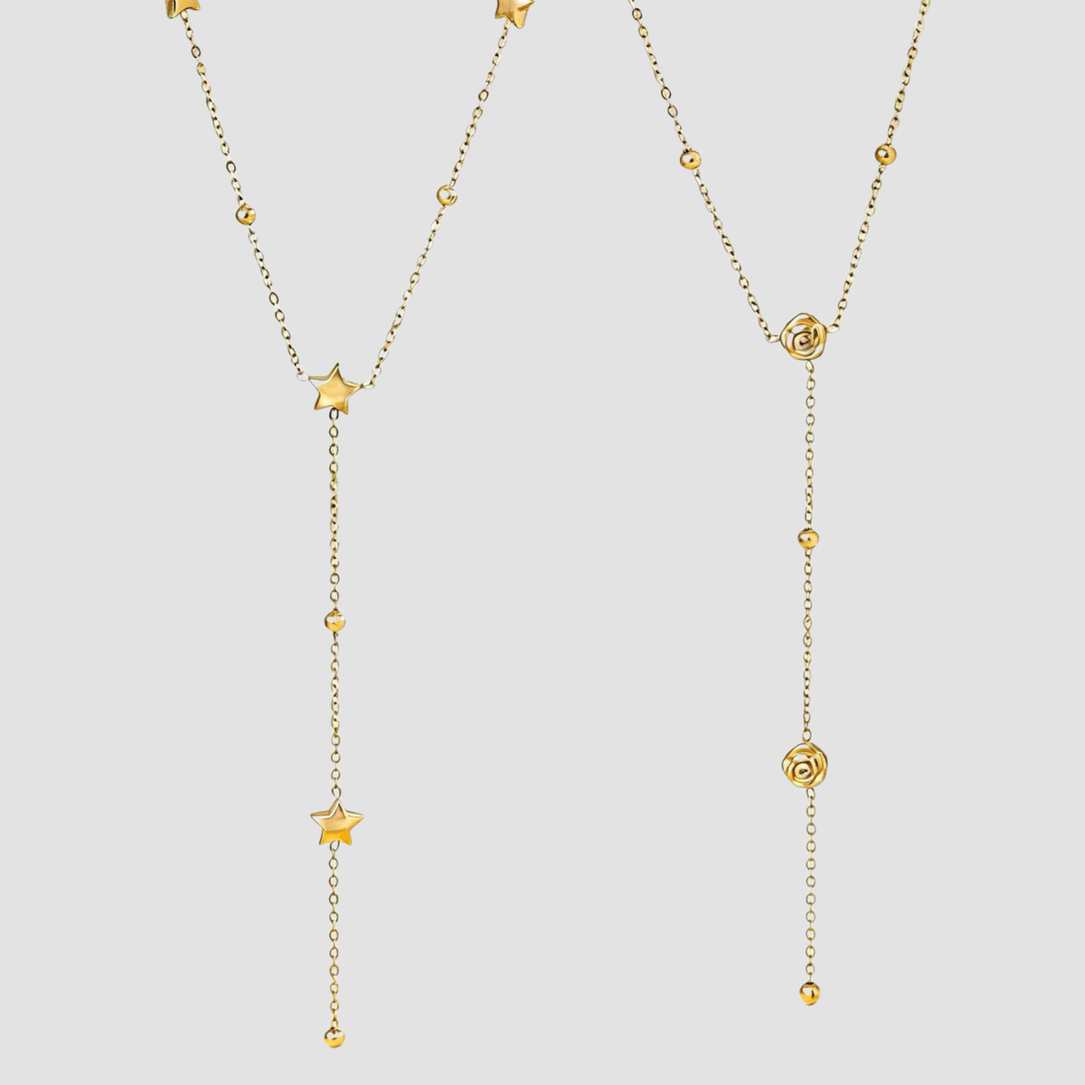 Lea | Collana Stelle E Rose