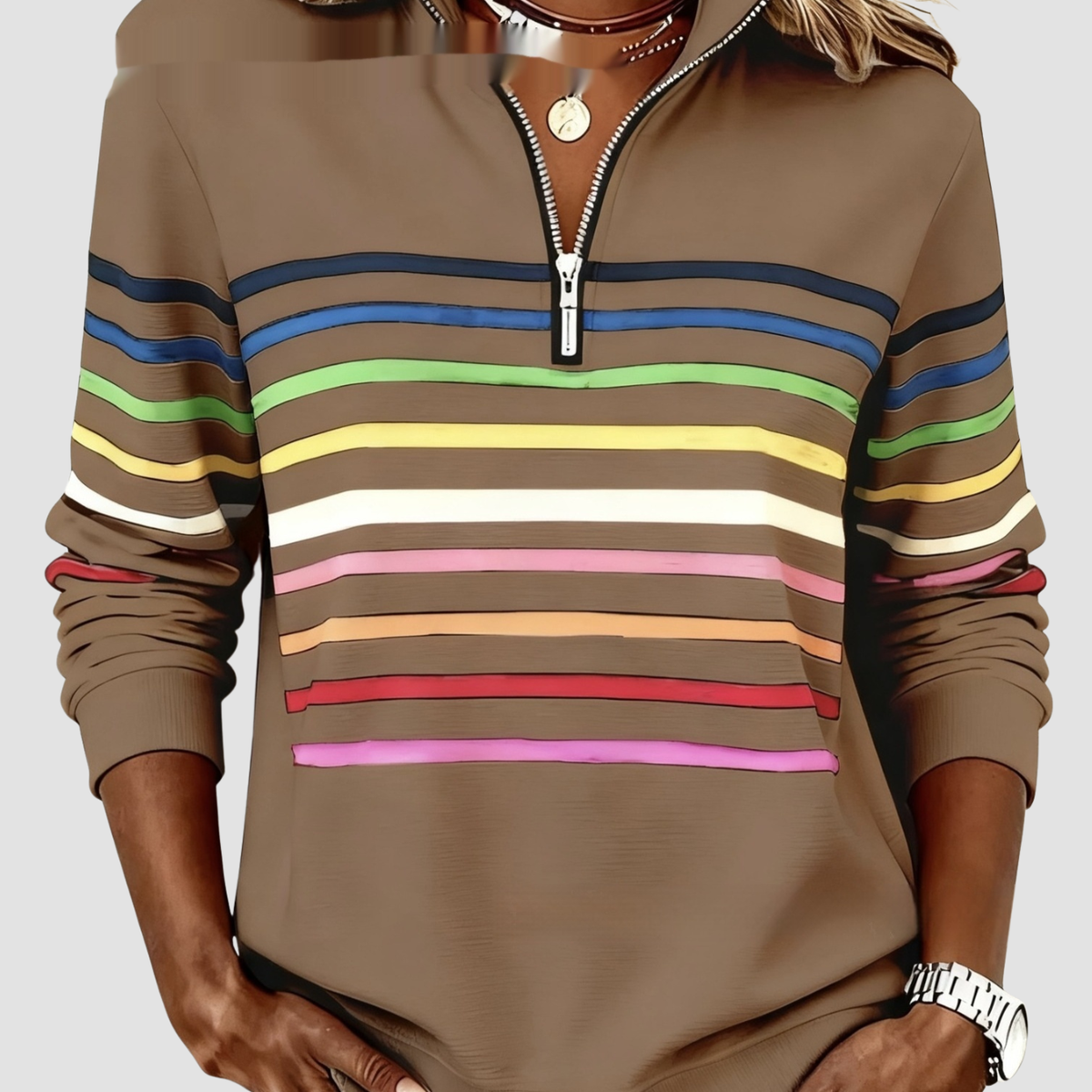Cleo | Sudadera con cremallera