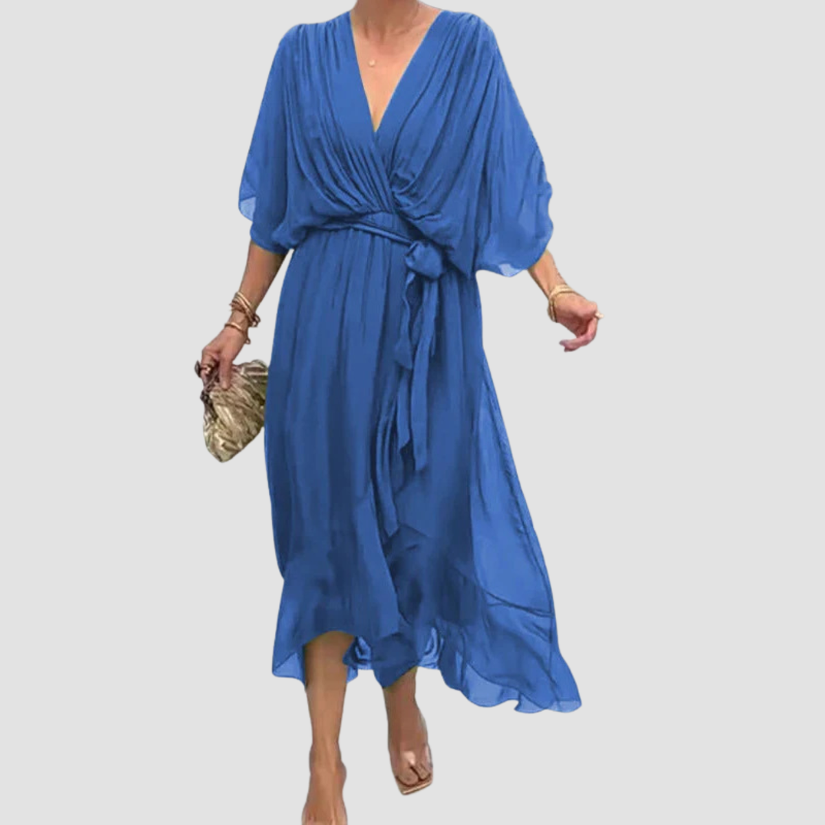 Amora | V-neck Summer Dress
