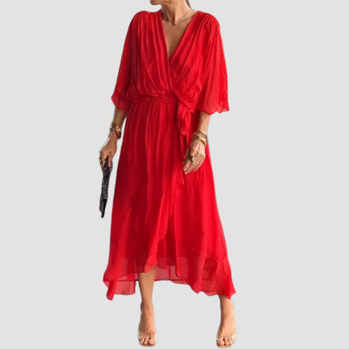 Amora | V-neck Summer Dress