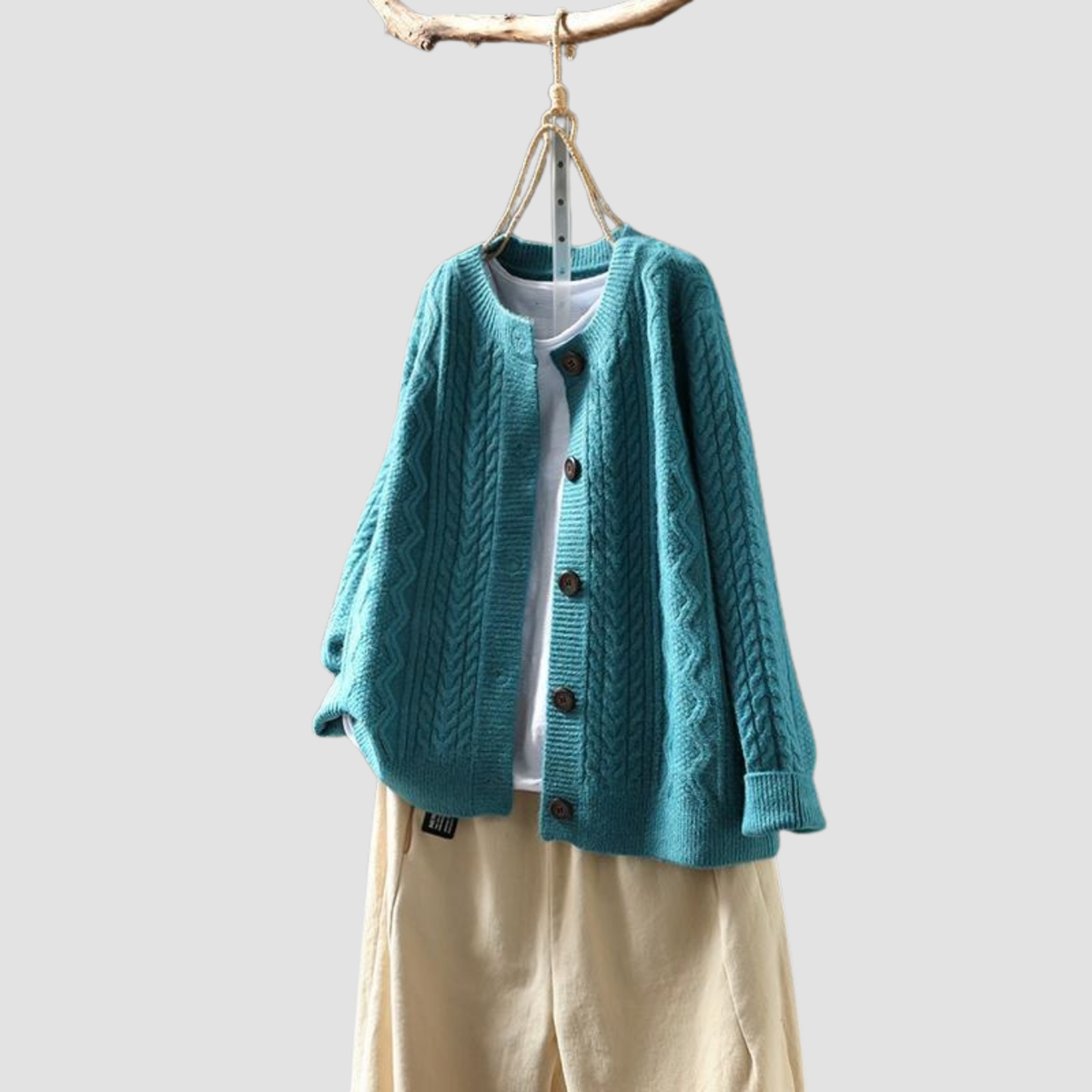 Nira | Cardigan in maglia di lana