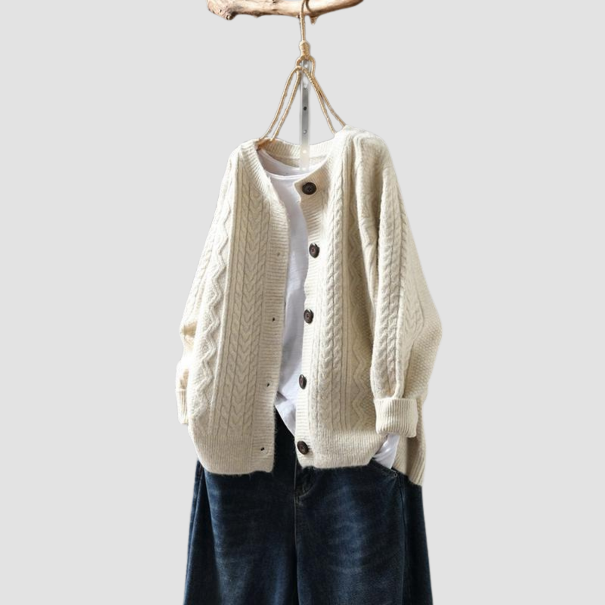 Nira | Cardigan in maglia di lana