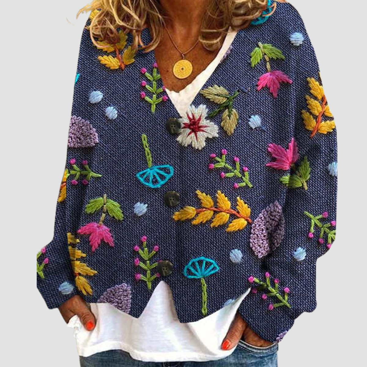 Nira | Cardigan con scollo a V