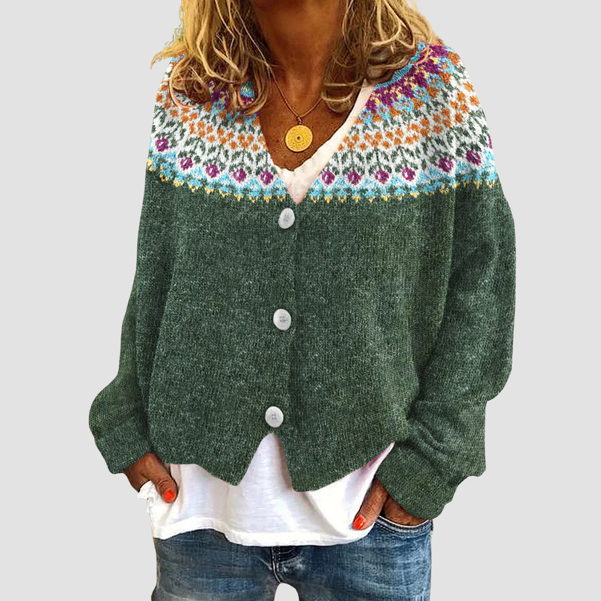 Nira | Cardigan con scollo a V