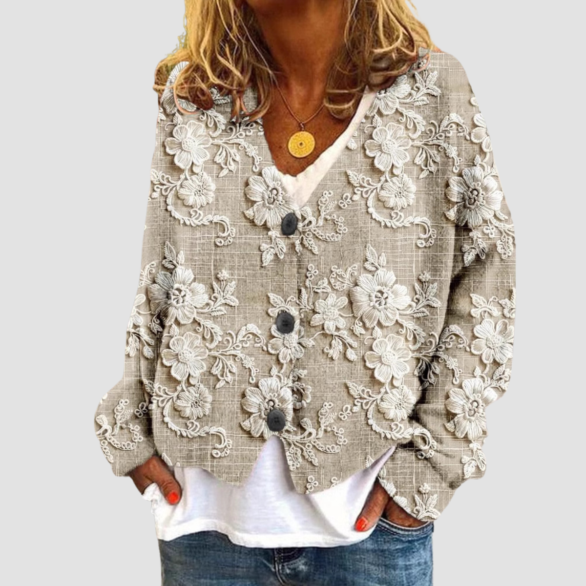 Nira | Cardigan con scollo a V