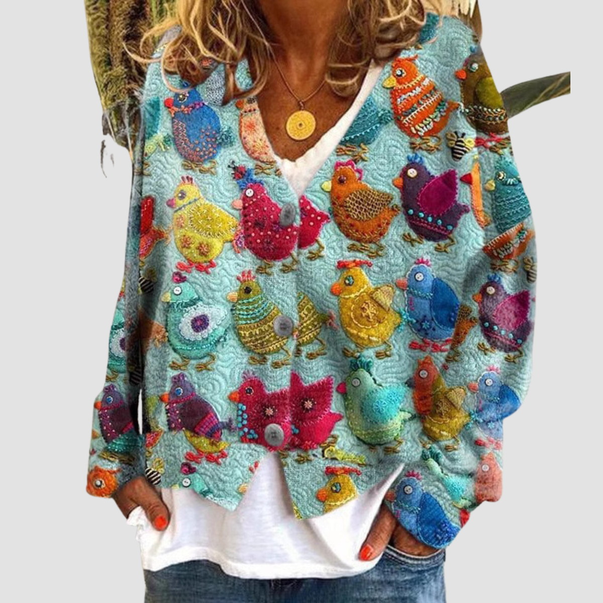 Nira | Cardigan con scollo a V