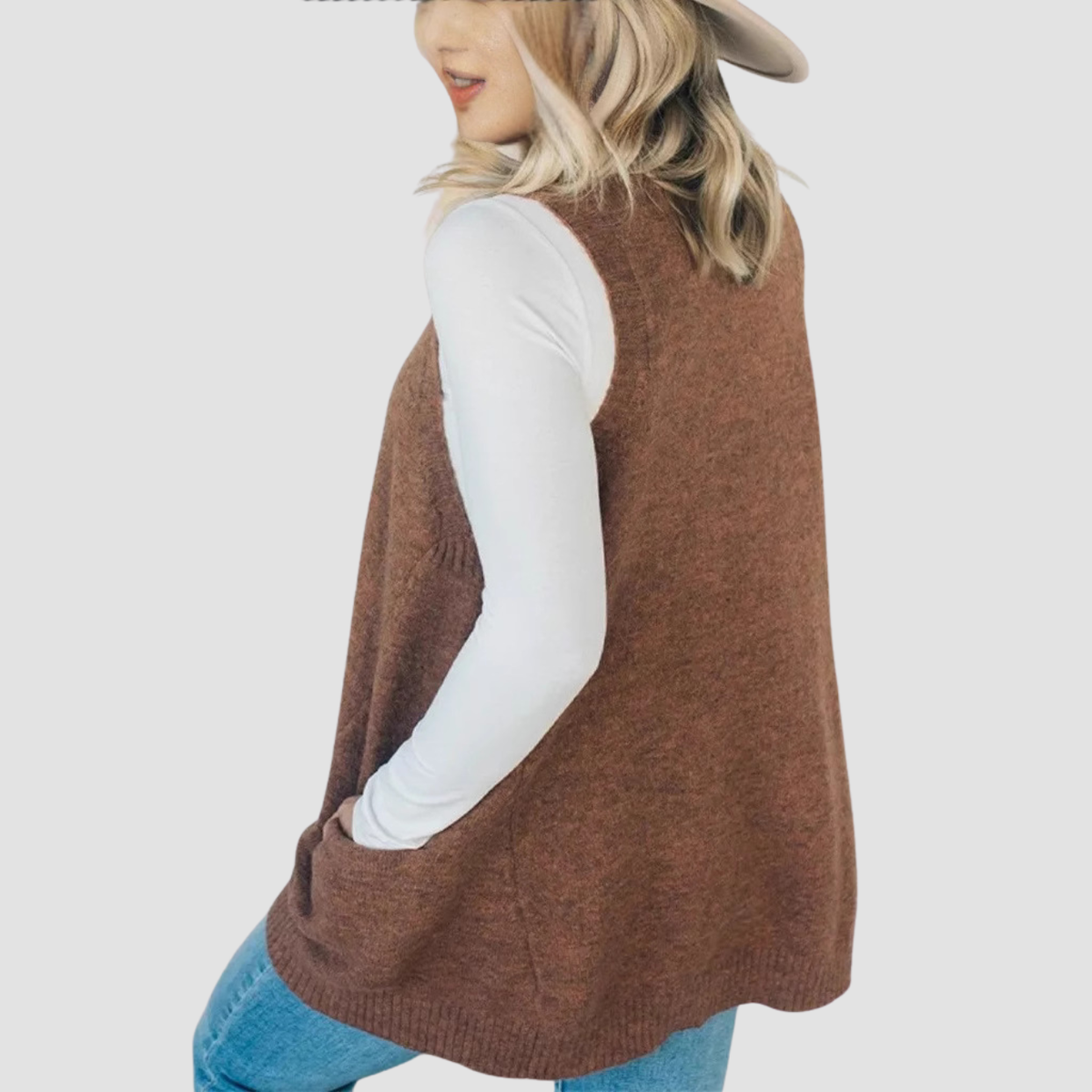 Lara | Gilet in maglia
