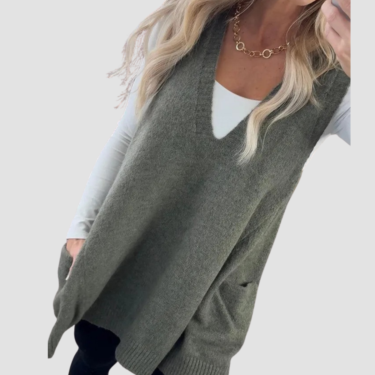 Lara | Gilet in maglia