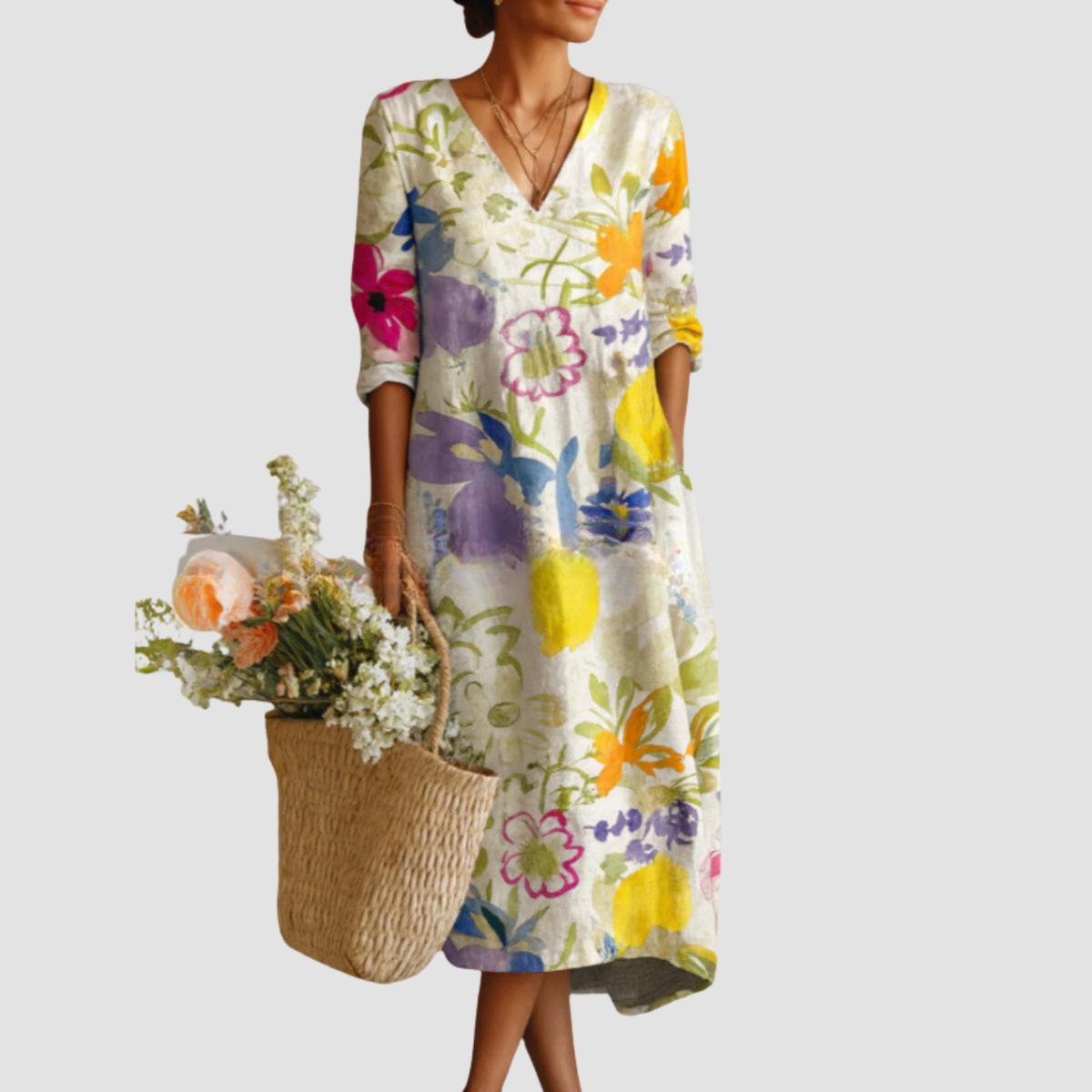 Novea | Retro Art Dress