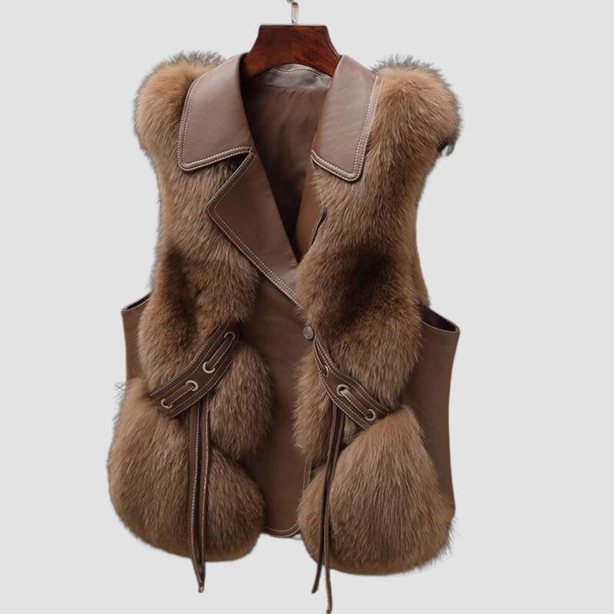 Aven | Gilet in Pelliccia