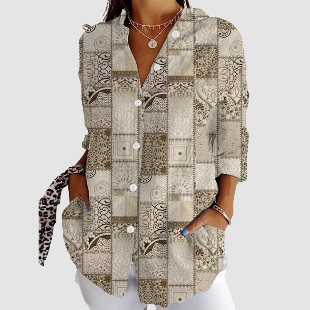 Tova | Camicia a maniche lunghe con bottoni