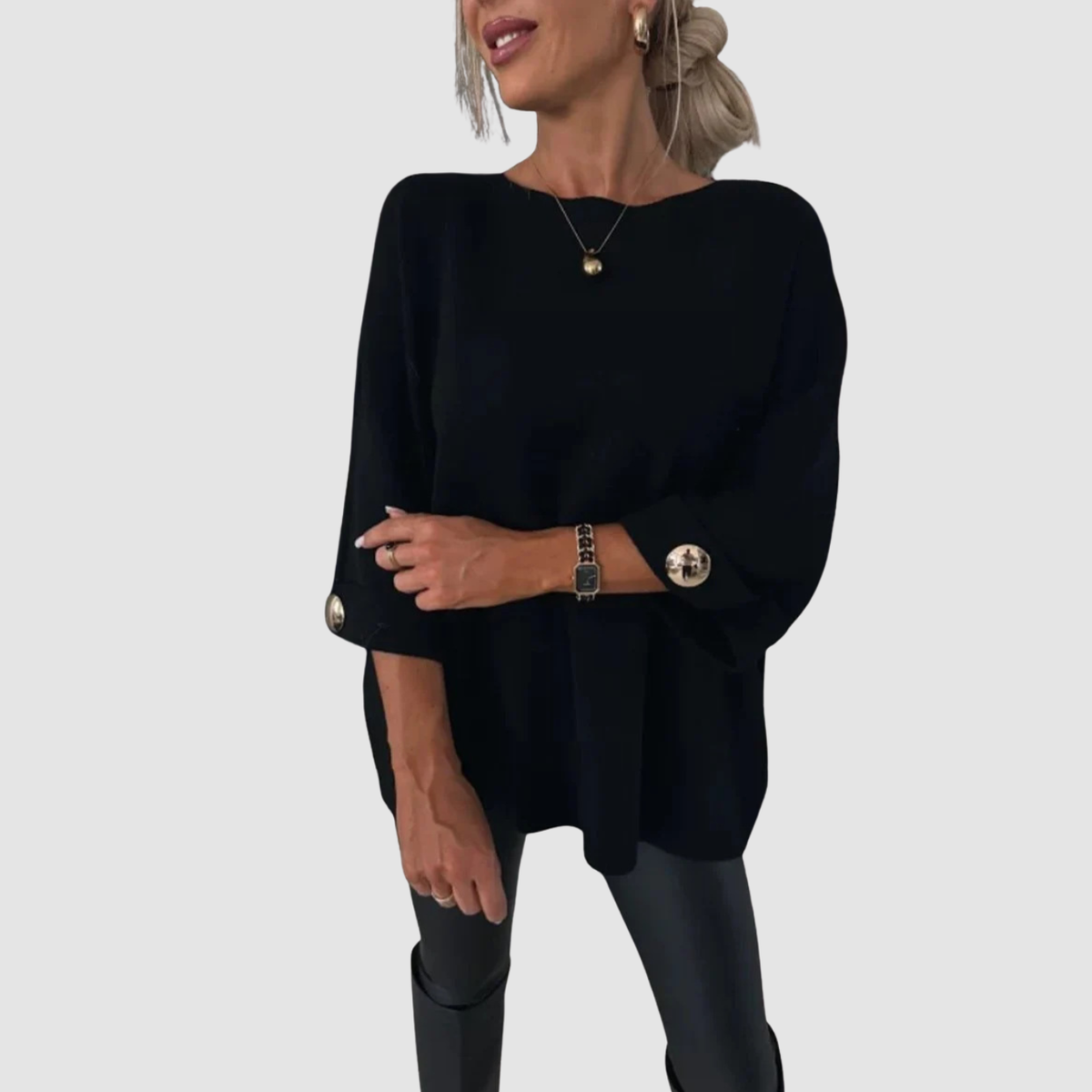 Cleo | Maglia casual a manica a tre quarti