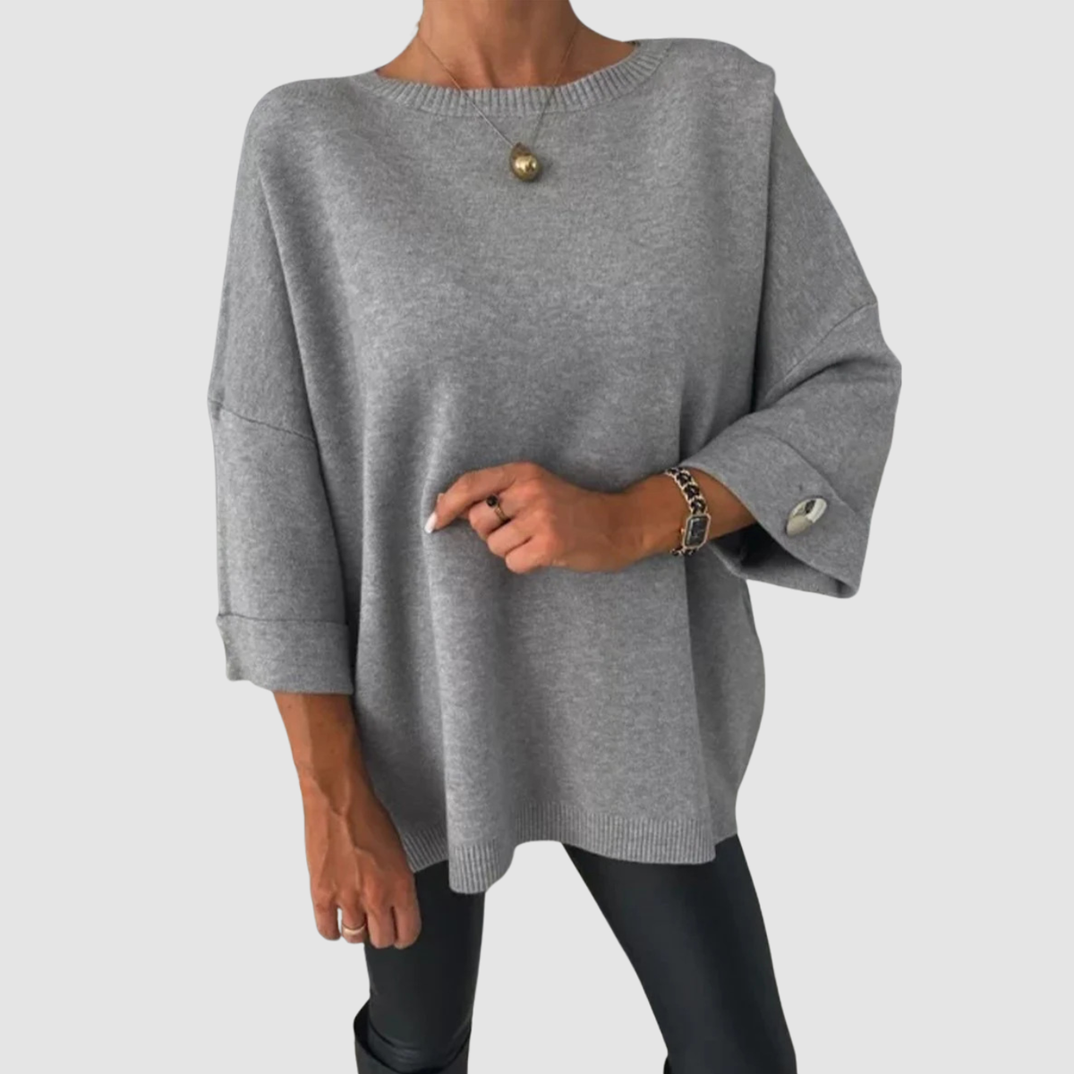 Cleo | Maglia casual a manica a tre quarti