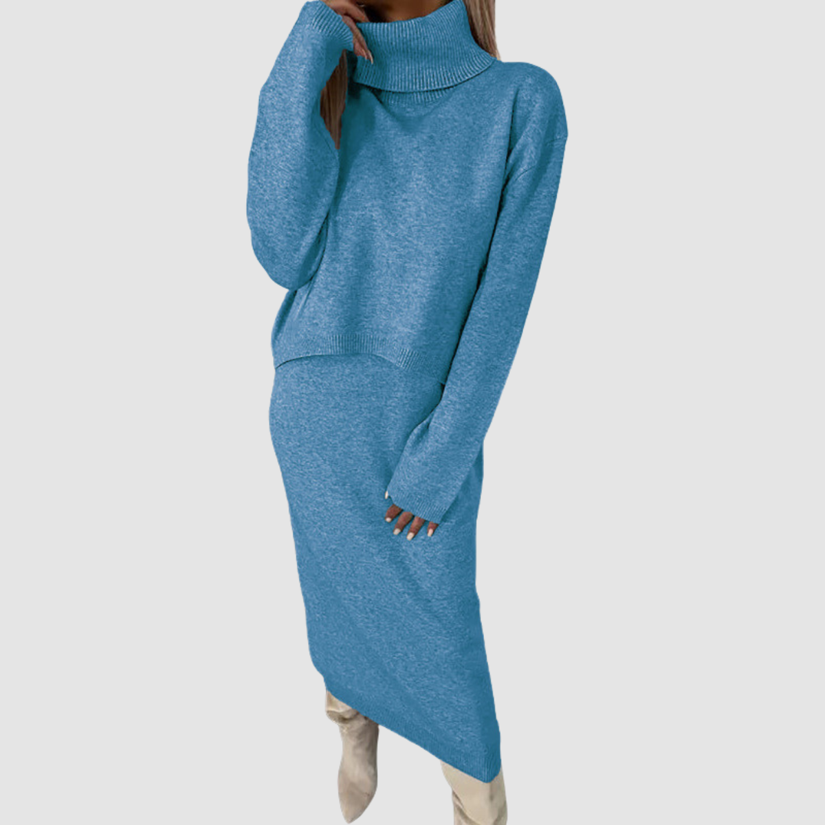 Mira | Knitwear Elegant Two-piece Set